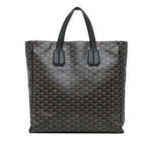 Pre Loved goyard Women Black Satchel